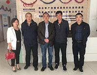省委统战部王小刚 郭新新两位部长来公司调研