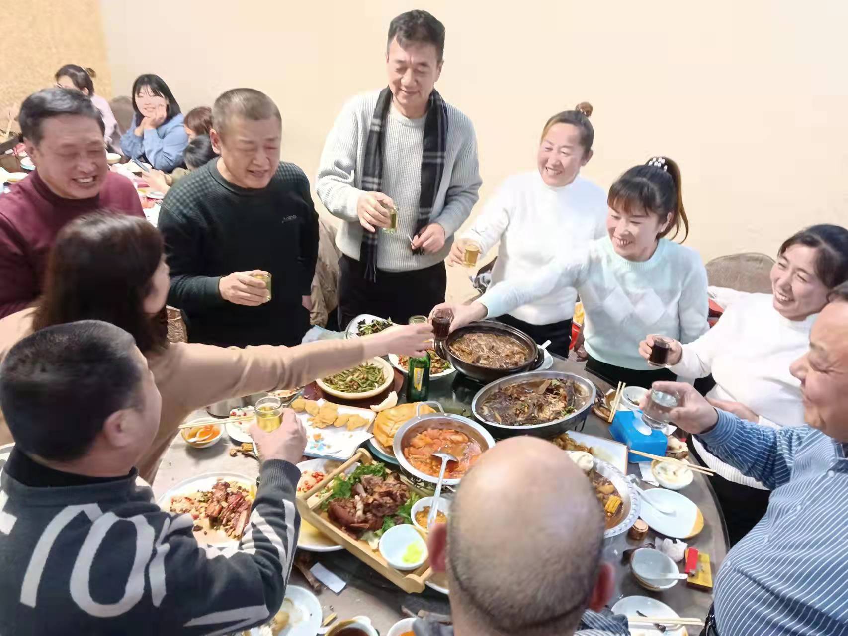 2022年“迎新春，庆元旦”年会聚餐活动圆满成功